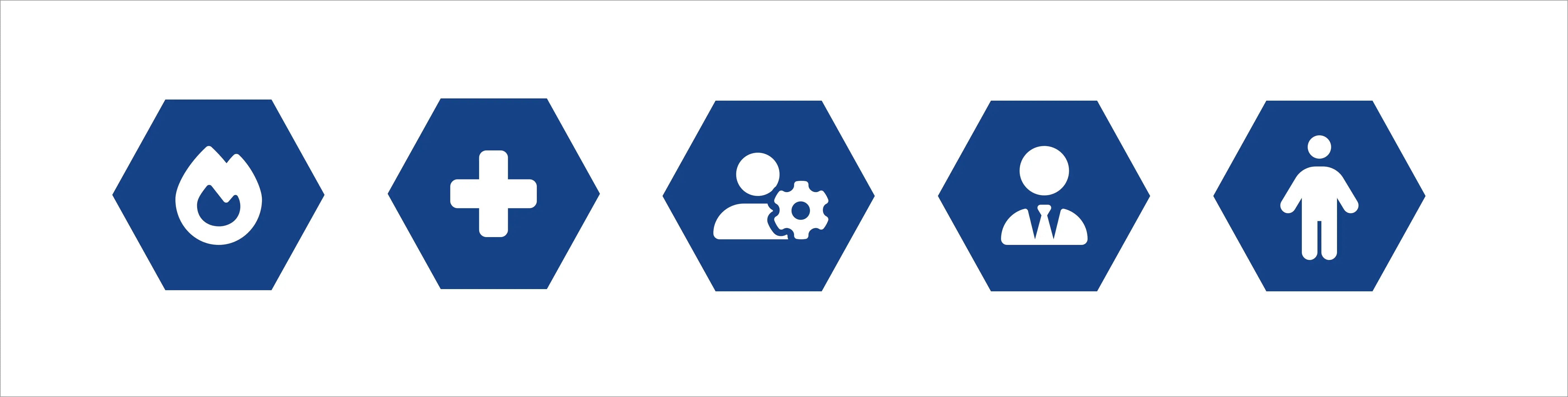 Example set from the Omnia Safety icon library.