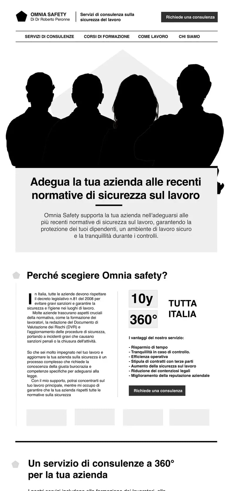 Low-fidelity homepage wireframe exploring content flow and spacing 1.