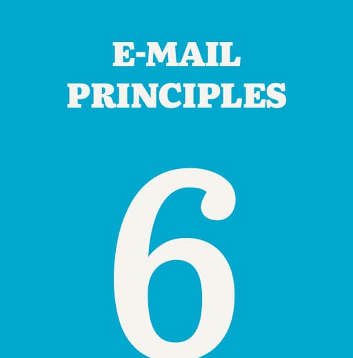 E-mail guidelines cover